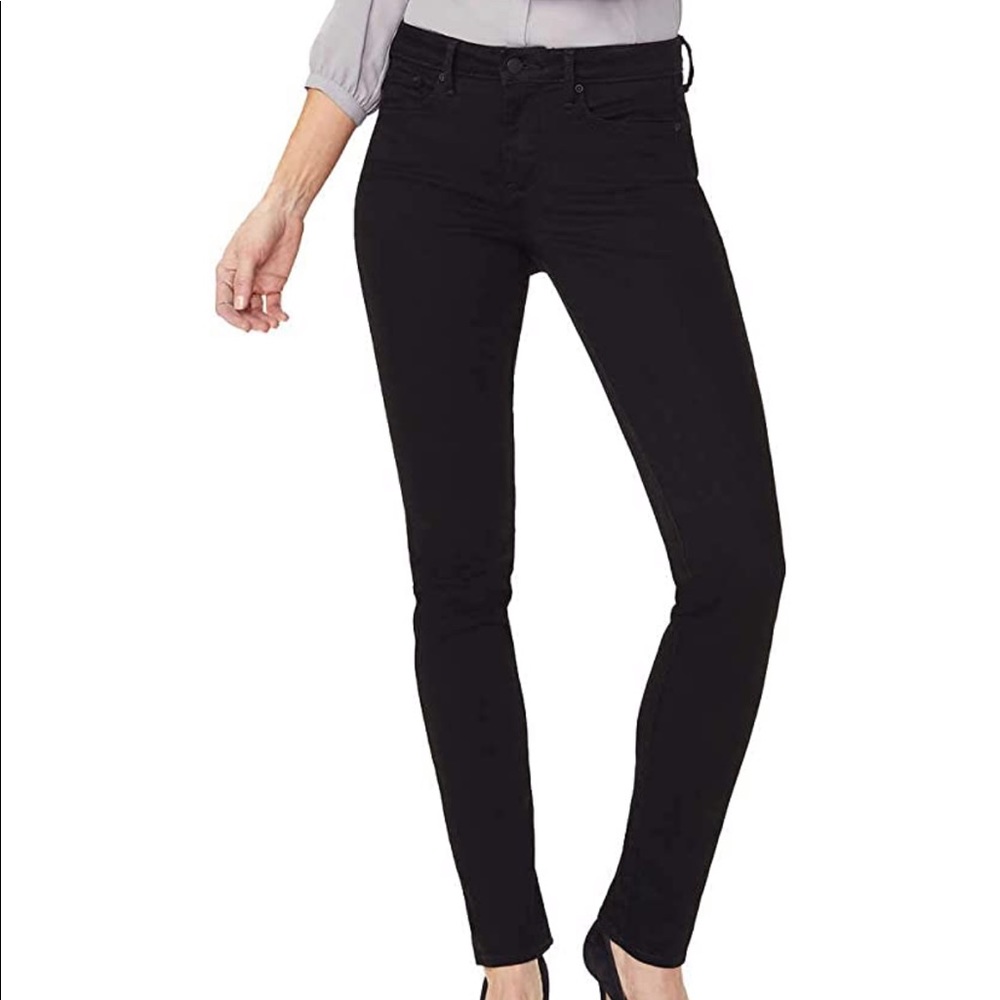NYDJ Alina legging skinny Jean black 16 x 30